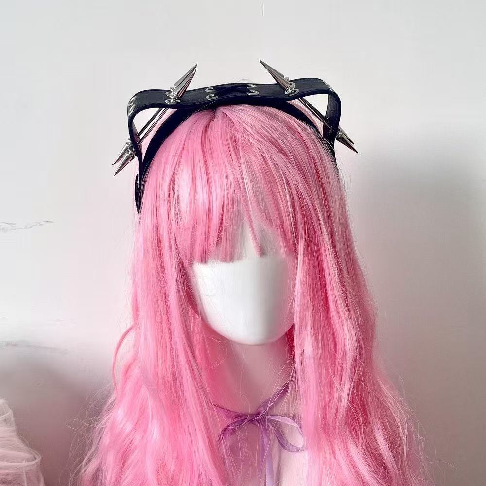 Punk Harajuku Rivet Headband,  - Ring Toss Outdoor review and price