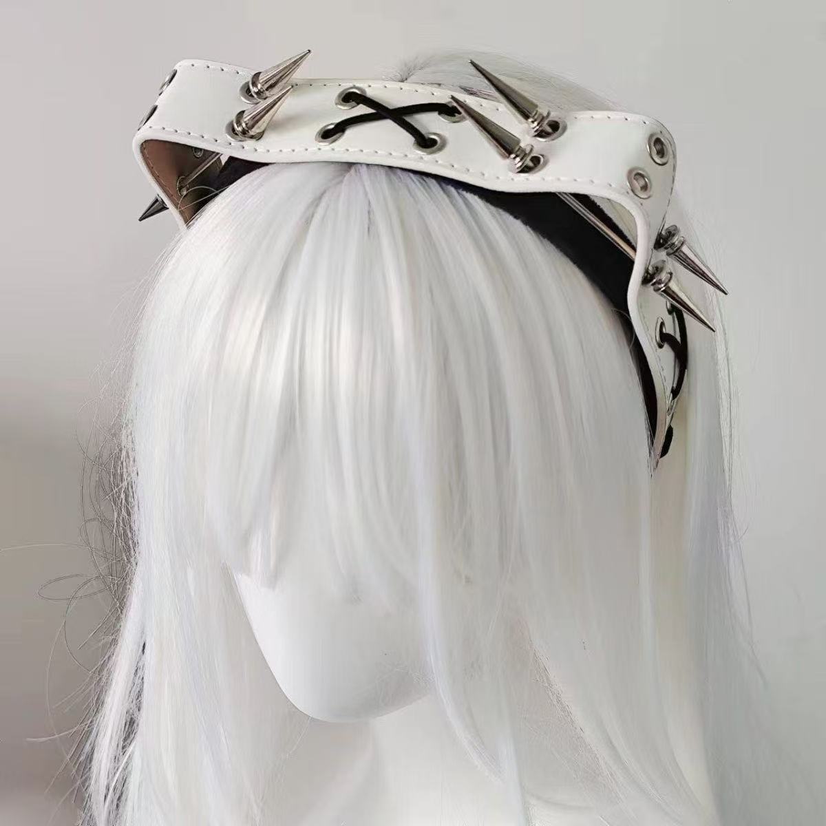 Punk Harajuku Rivet Headband,  - Ring Toss Outdoor review and price