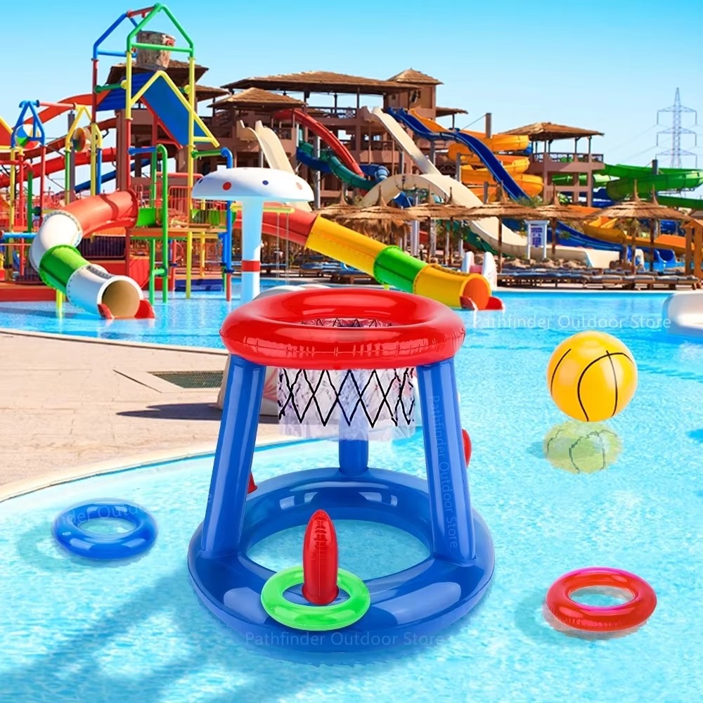 Inflatable Floating Basketball - Ring Toss Outdoor review and price