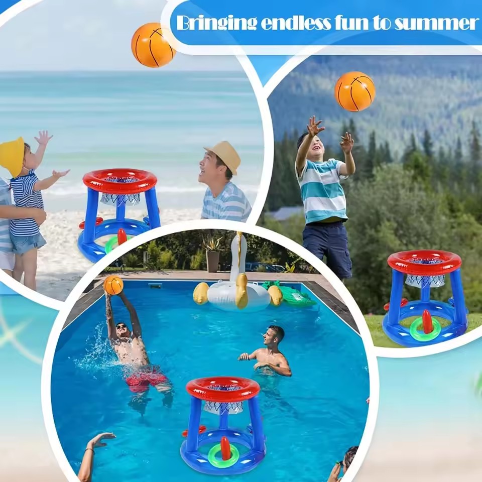 Inflatable Floating Basketball - Ring Toss Outdoor review and price