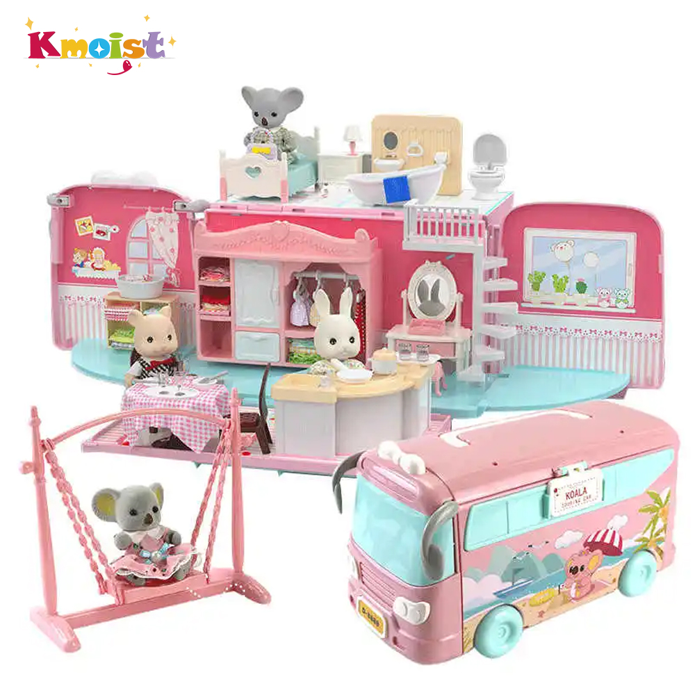 Koala Tour Bus Dollhouse Creat - Party Games Bus review and price