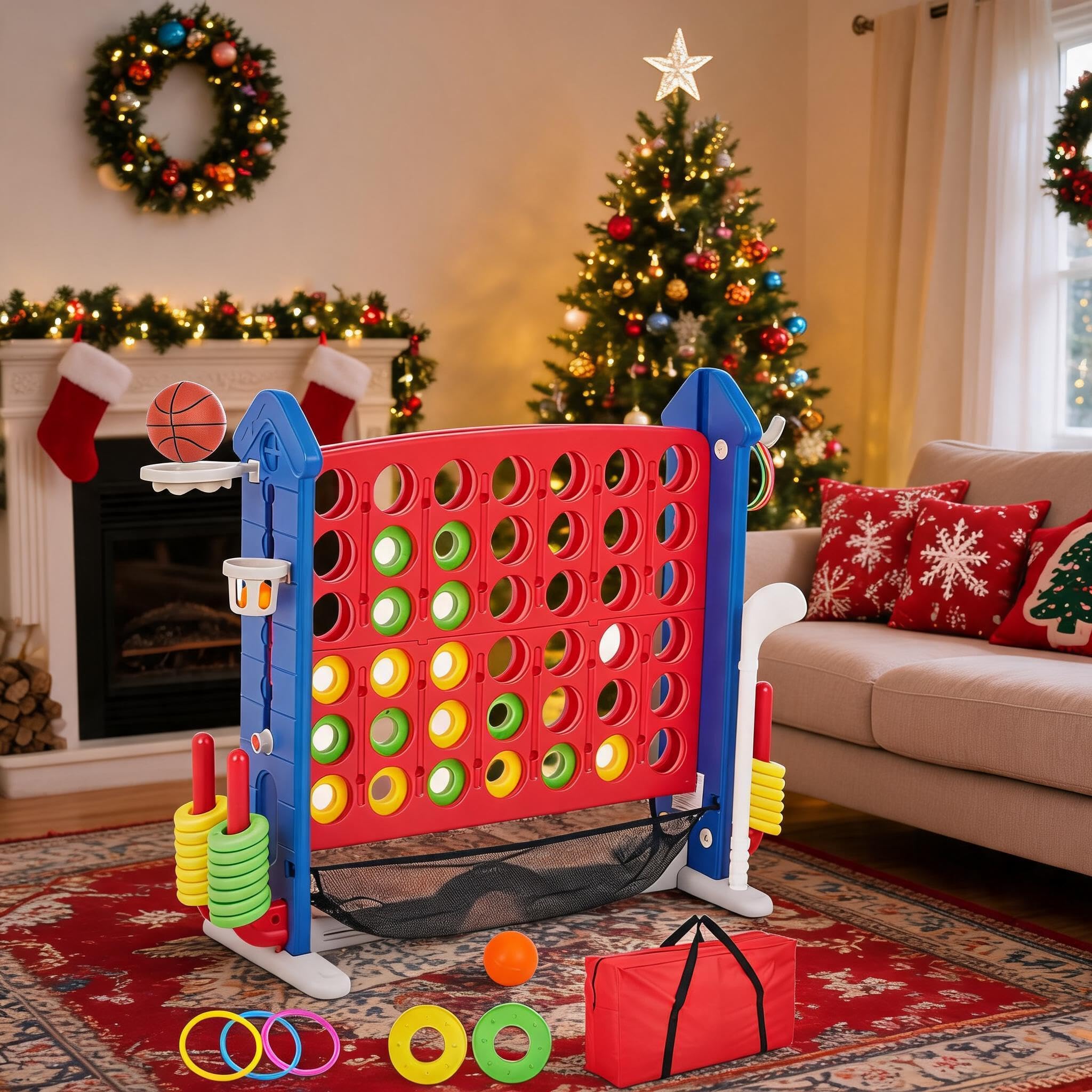 3.5ft Giant 4-in-a-Row Floor G - Ring Toss Outdoor review and price