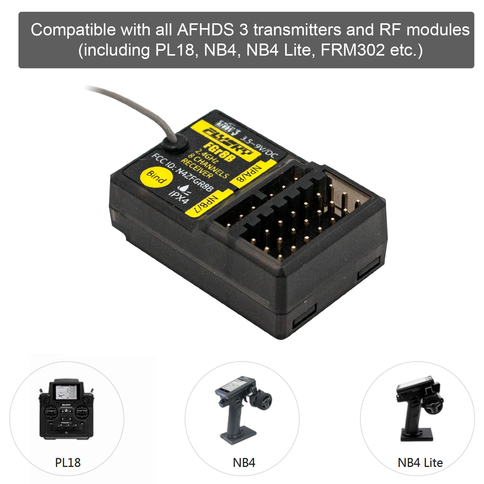 FLYSKY FGR8B PWM/ PPM/ i-bus O - Party Games Bus review and price