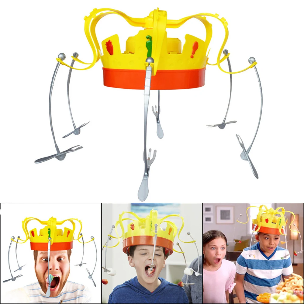 Rotating Crown Hat Chow Crown  - Play Friends Party Games review and price
